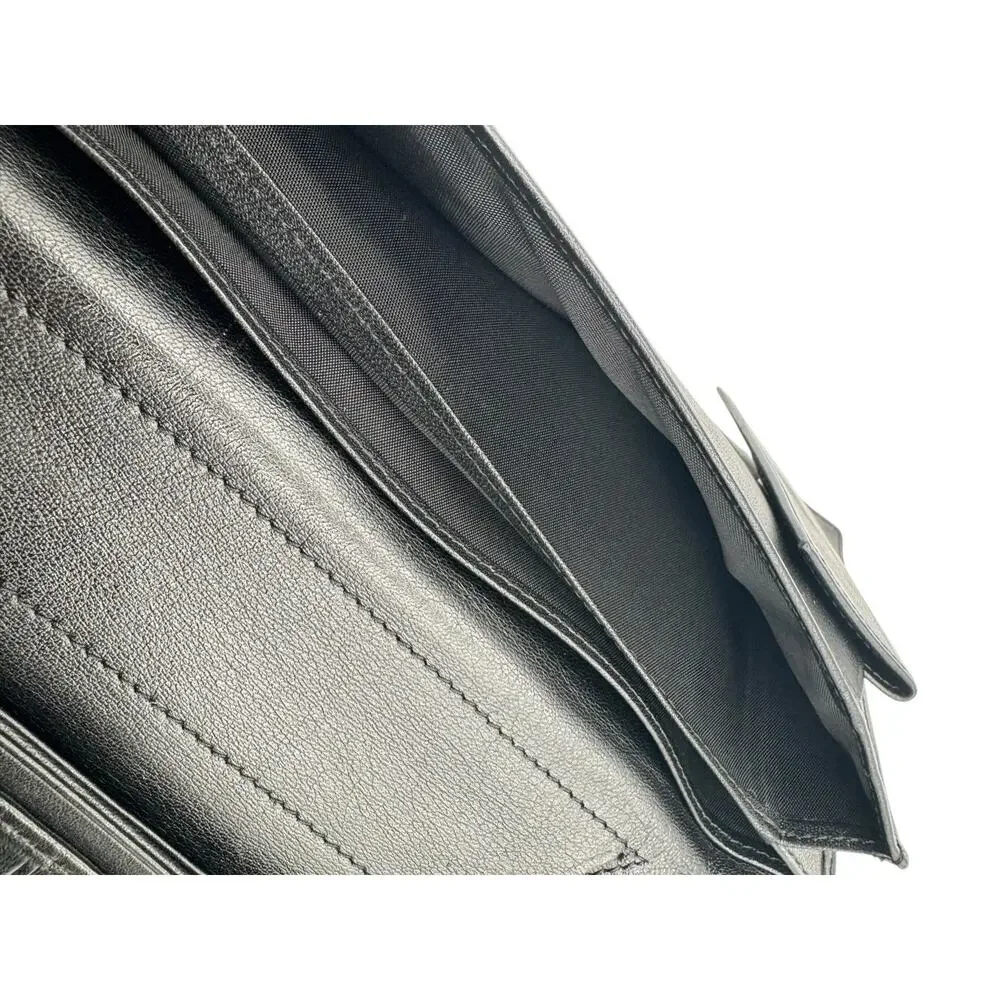 Tumi Delta SLG Ultimate Travel Organizer Wallet Black Napa Leather Card Holder